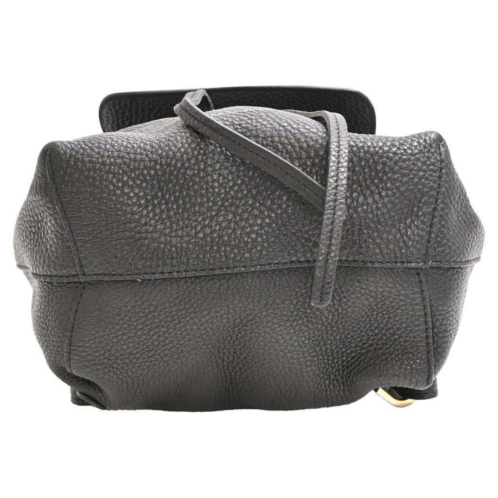 Rucksack Backpack in Black Leather – On Sale Now with Up to  display picture 1