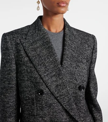 Dolce 
Gabbana Double-breasted wool-blend jacket 4