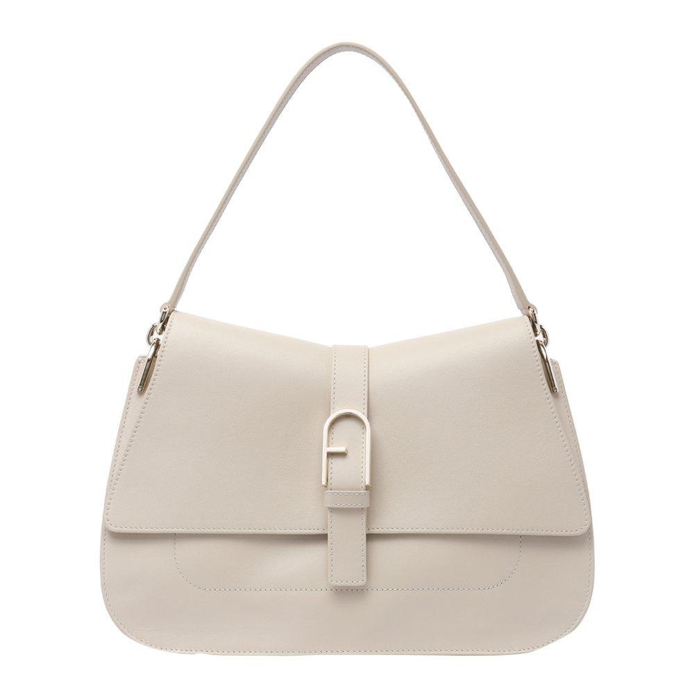ショルダーバッグ・ポシェット Furla  Flow Logo Plaque Tote Bag Furla Furla Flow Logo Plaque Large Tote Bag - Tote Bags