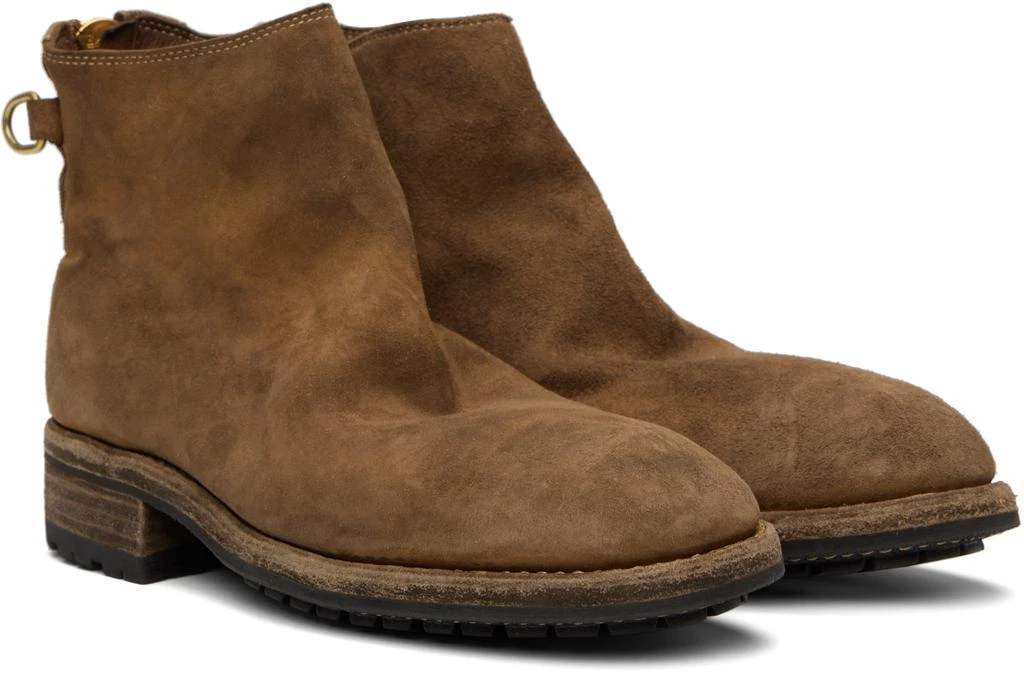 UNDERCOVER Tan Guidi Edition UC1E4F01 Boots 4