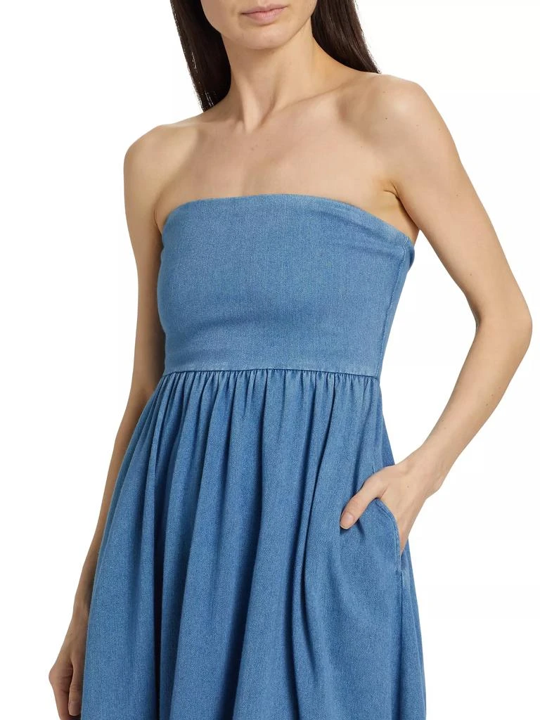 Susana Monaco Denim Tube Dress 6