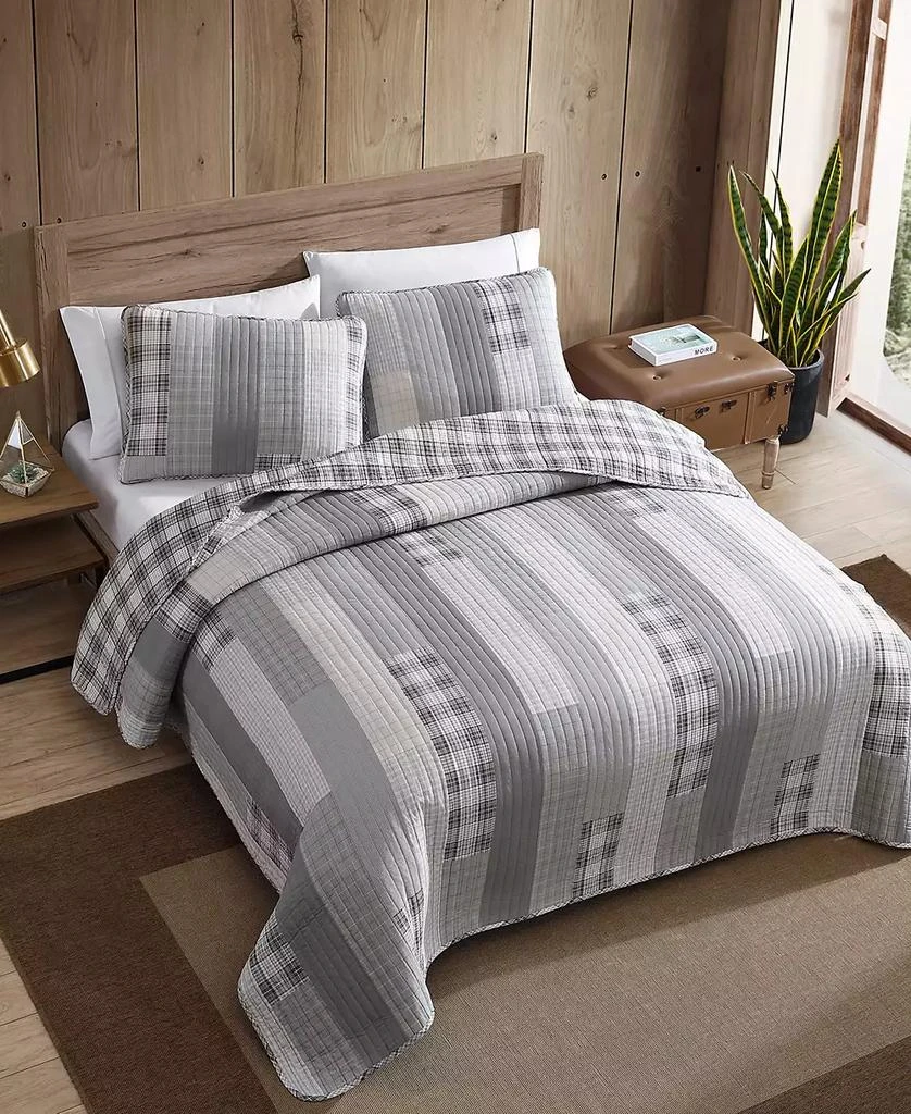 Eddie Bauer Fairview Reversible 2-Pc. Quilt Set 3
