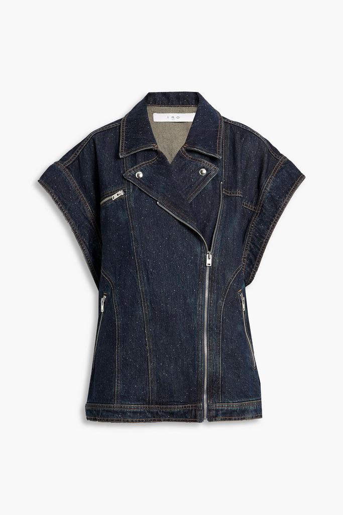 IRO Ulmes Donegal denim vest