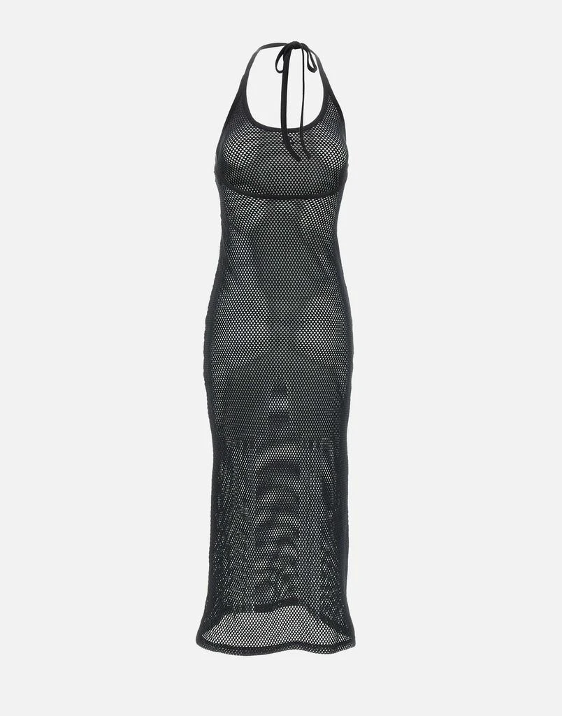 courreges "Holistic mesh long dress" 3