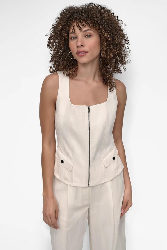 DKNY CORSET STYLE VEST
