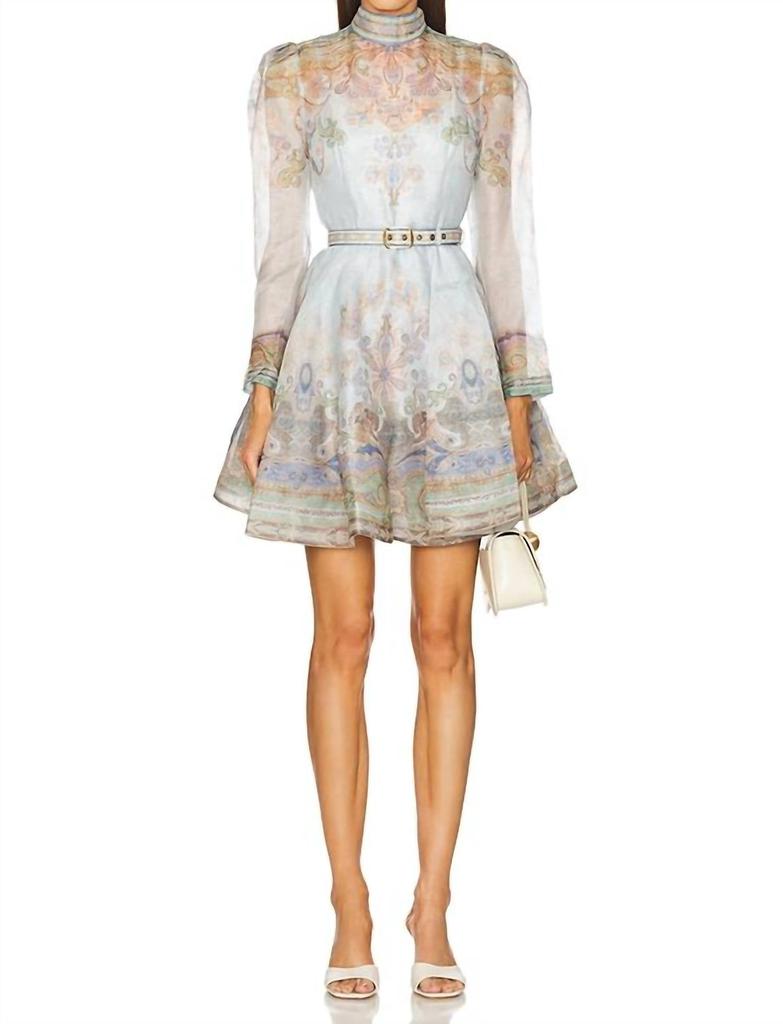 Zimmermann - Dawning Lace Midi Dress - Multi - 1 - Moda