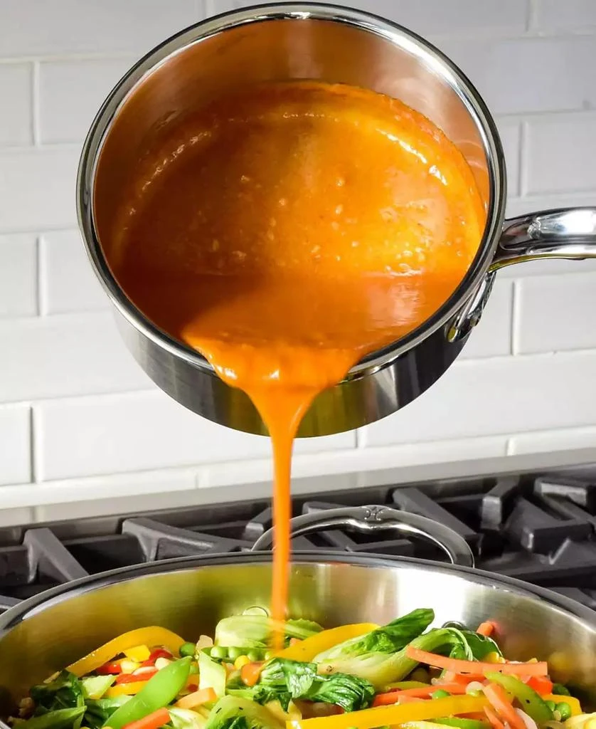 Hestan ProBond® Clad Stainless Steel 1.5-Quart Covered Saucepan 6