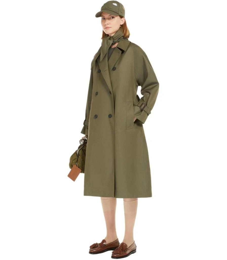 Weekend Max Mara Weekend Max Mara Canasta Kaki Trench 3