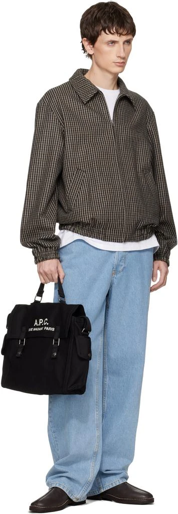 A.P.C. Black Recuperation Satchel 4