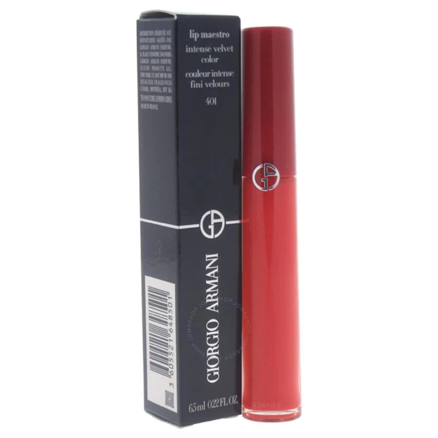 Giorgio Armani Ladies Lip Maestro Intense Velvet Color - 401 The Tibetan Orange Stick 0.22 oz Lipstick Makeup 3605521648501 1