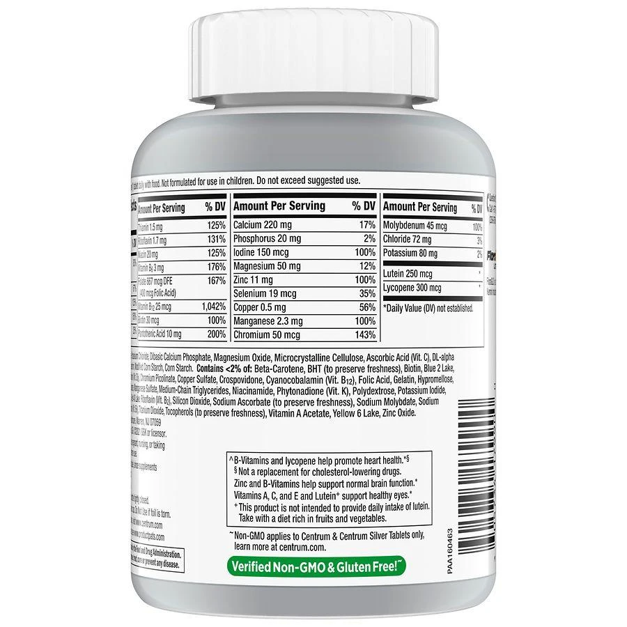 Centrum Adult 50+, Multivitamin & Multimineral Supplements Tablets 2