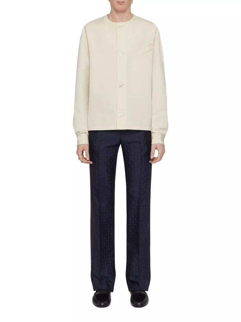 Givenchy Blouse in Wool with Gros Grain 2