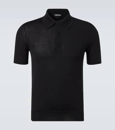 Tom Ford Cashmere and silk polo shirt 1