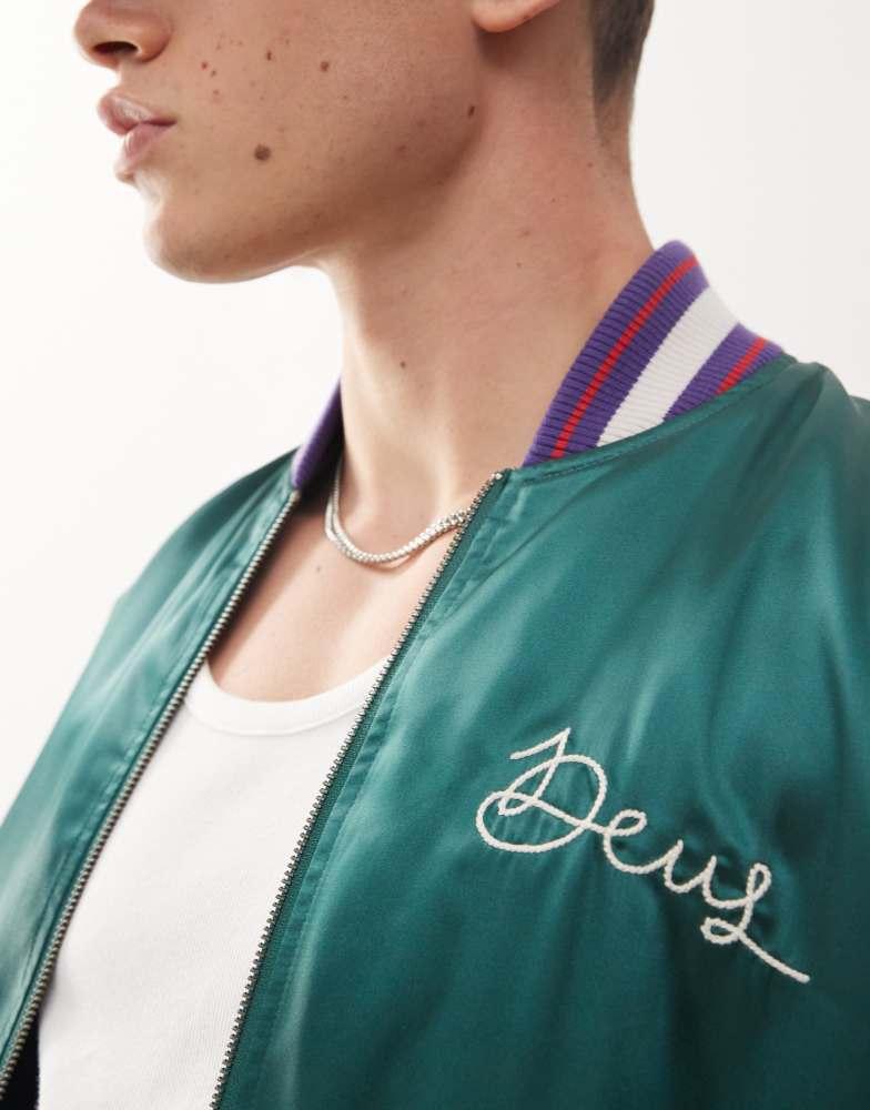 Deus Ex Machina memento mori jacket in emerald – On Sale Now with