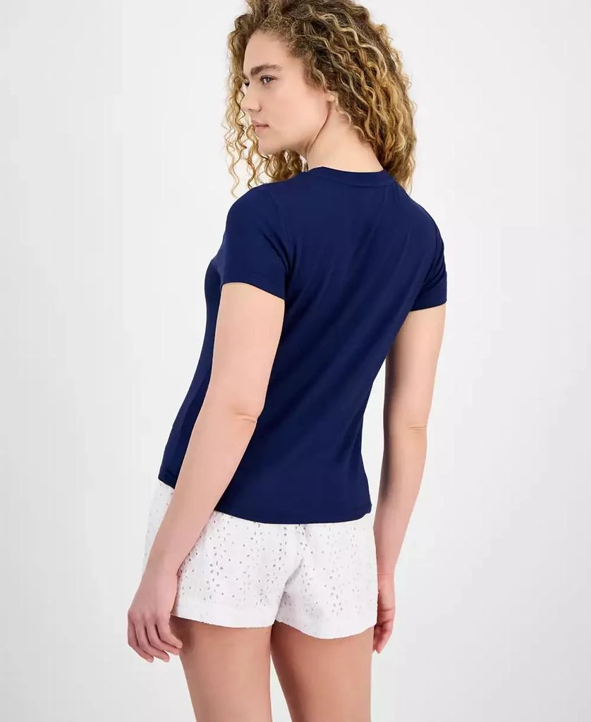 Rebellious One Juniors' NYC Graphic Crewneck T-Shirt 4