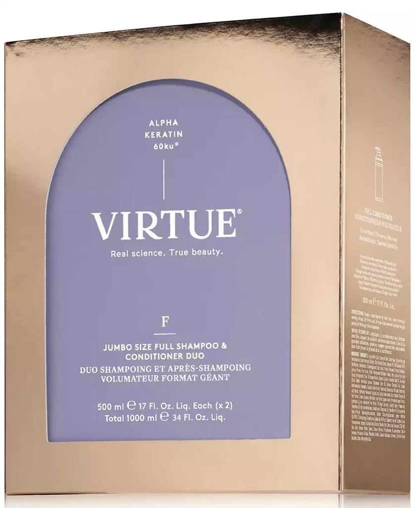 VIRTUE 2-Pc. Jumbo-Size Full Shampoo & Conditioner Set 9