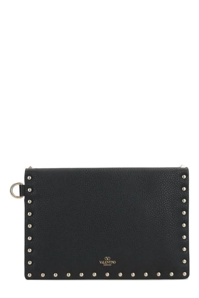 Valentino Valentino Garavani Rockstud Foldover Top Envelope Pouch 2