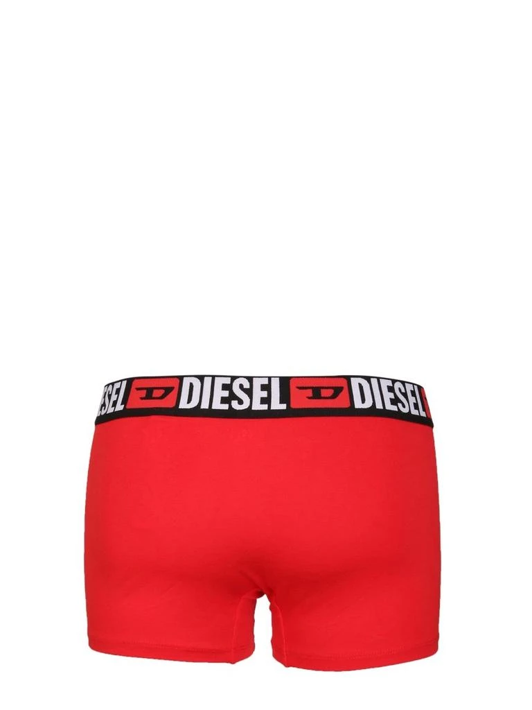 Diesel Diesel Logo Waistband Pack Of Three Boxers 3