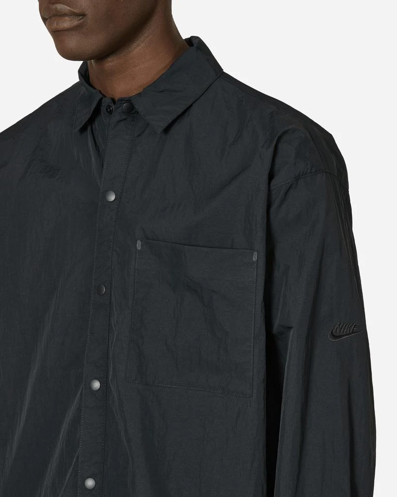 NIKE Tech Pack Woven Longsleeve Shirt Black 5