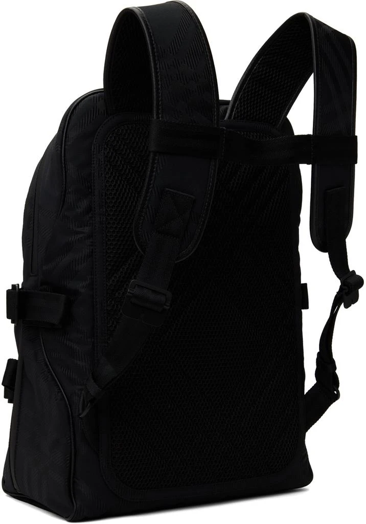 Burberry Black Check Backpack 3
