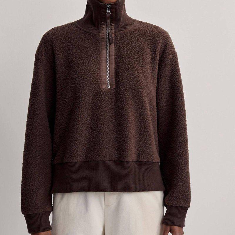 Varley Roselle Half-Zip Fleece Sweatshirt