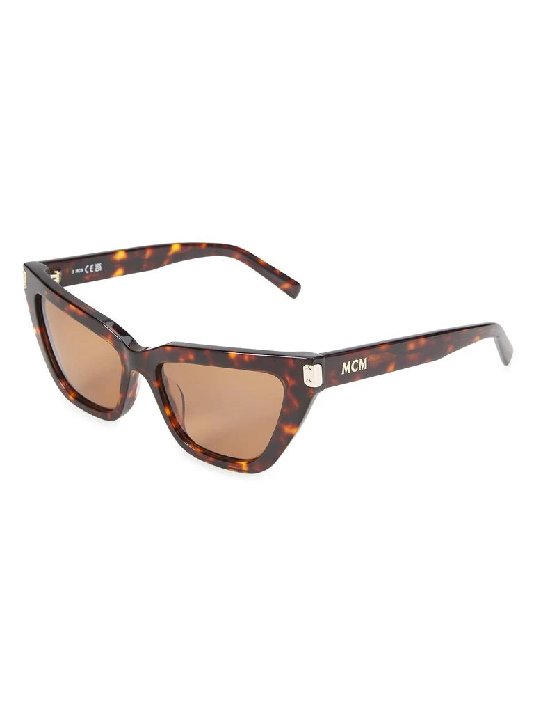 54MM Solid Lens Cat-Eye Sunglasses – On Sale Now with Up to  display picture 2