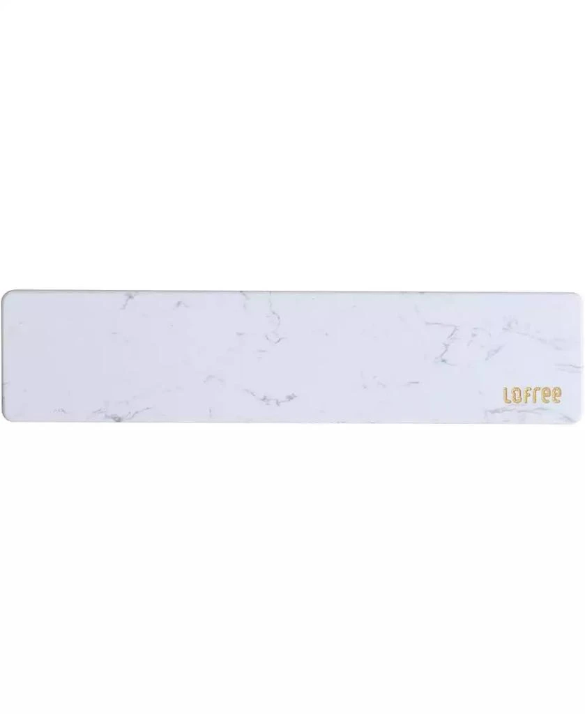 Lofree Marble Palm Rest for Computer Keyboard, Ergonomic Design Wrist Rest for Typing Pain Relief, Desk Pads Support Hand and Arm, Stain Resistant 1