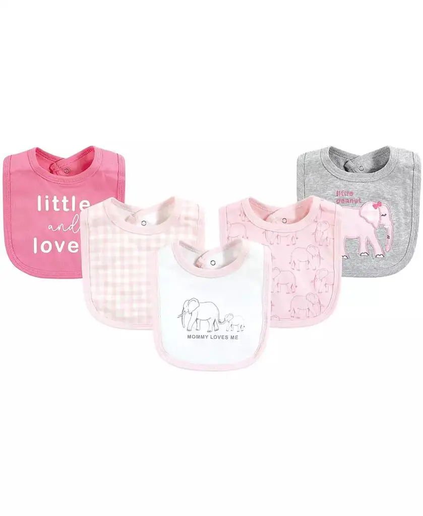 Touched by Nature Girls Natural Cotton Bibs