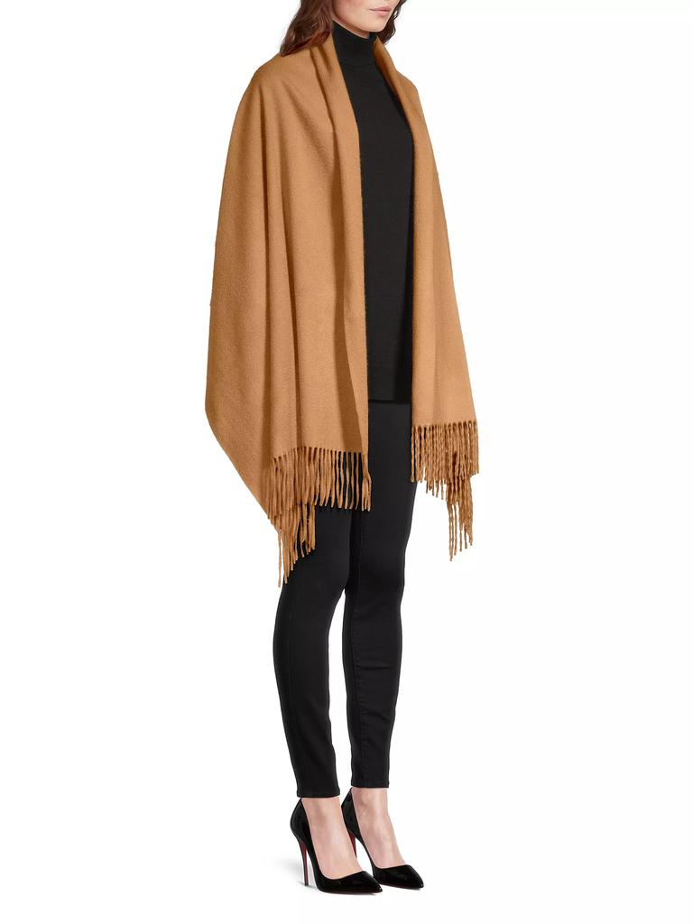 Sofia Cashmere Fringed Cashmere Wrap