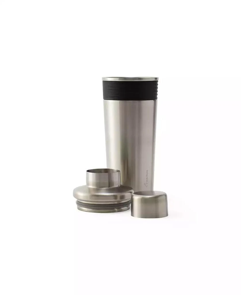 Rabbit 18 oz Double Insulated Stainless Steel Cocktail Shaker with 1.5 oz  shot Cap and Strainer 4