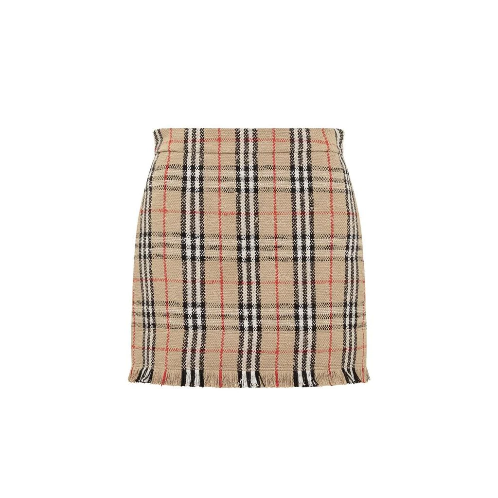 BURBERRY Burberry Vintage Pattern Mini Skirt 1