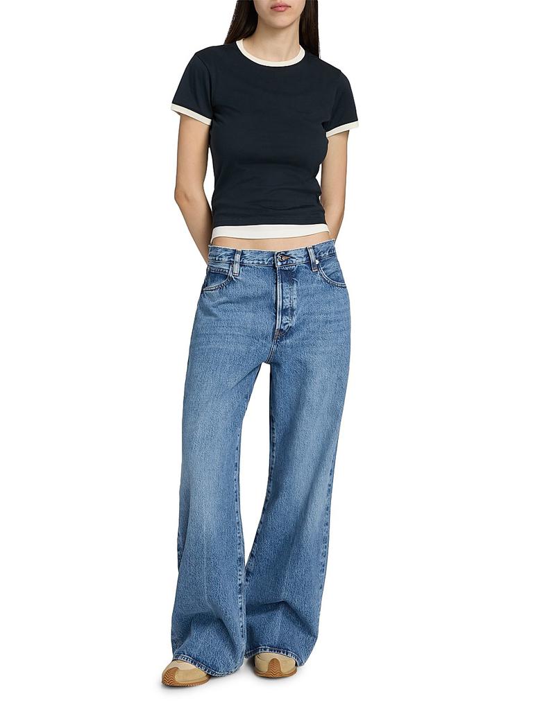 FRAME The Loose Wide-Leg Jeans
