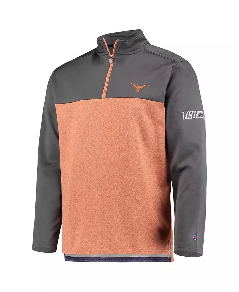 CHAMPION Men's Texas Orange Texas Longhorns Gameday Quarter-Zip Jacket 2