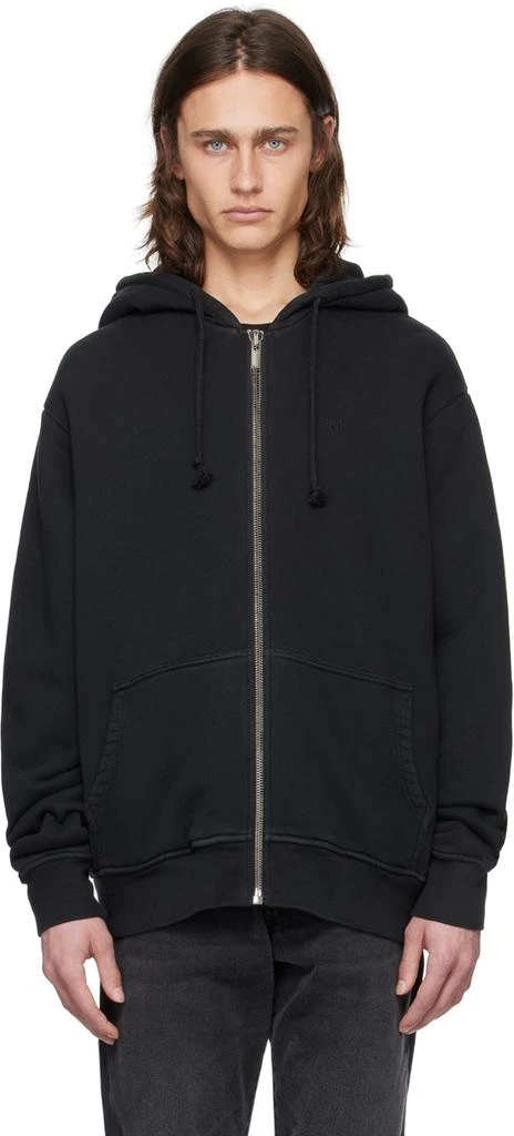 424 Black Zip Hoodie 1