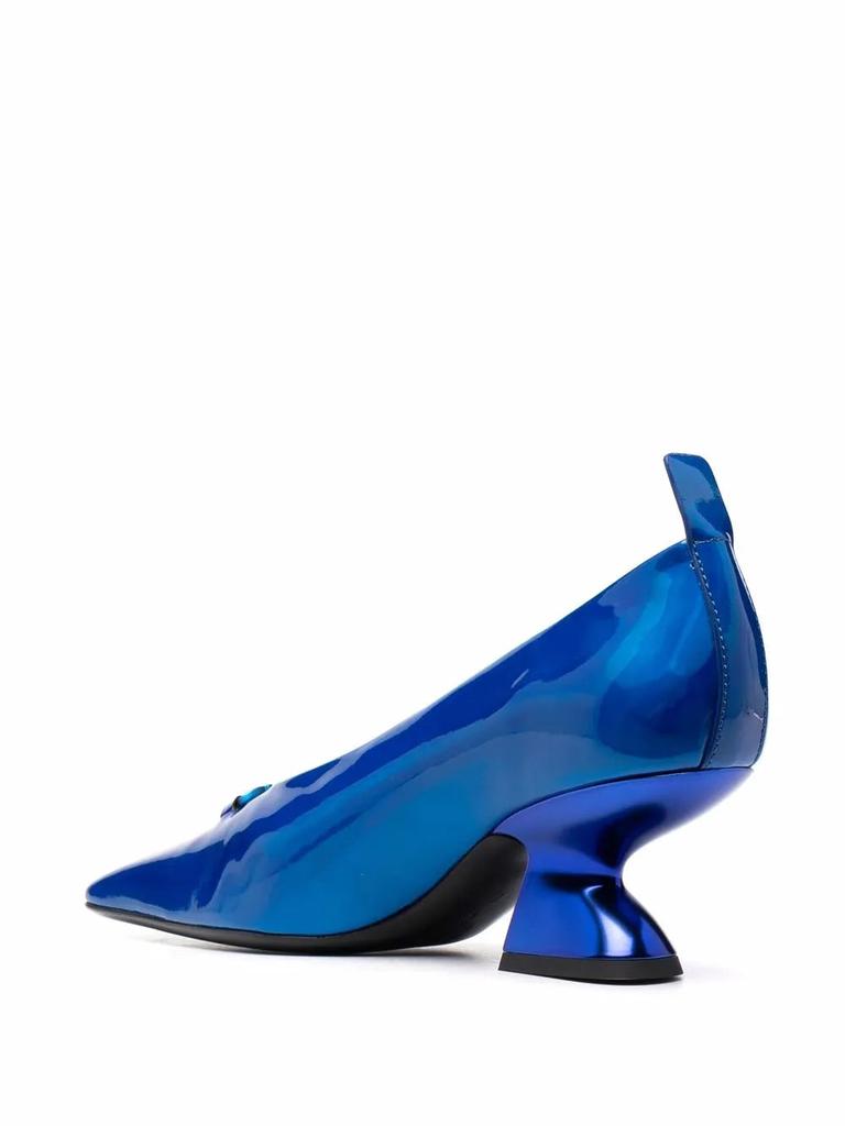 Salvatore Ferragamo Ferragamo F Heel Leather Pumps 01C446747882