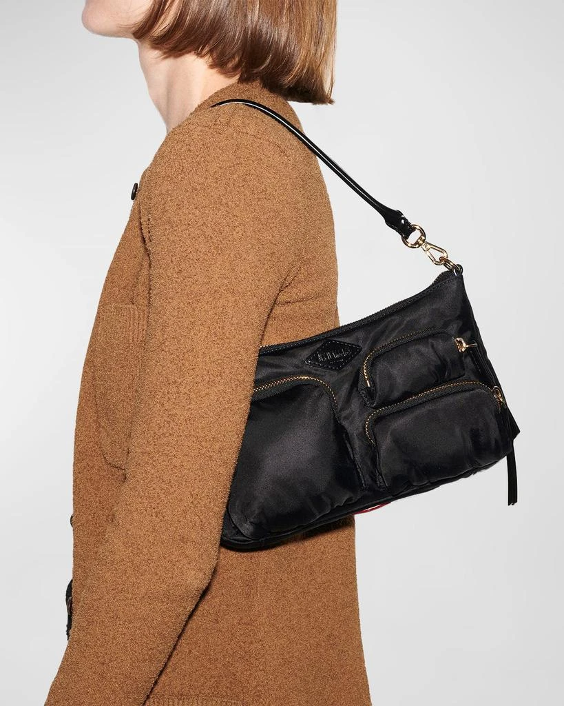 MZ Wallace Chelsea Petite Nylon Shoulder Bag 2