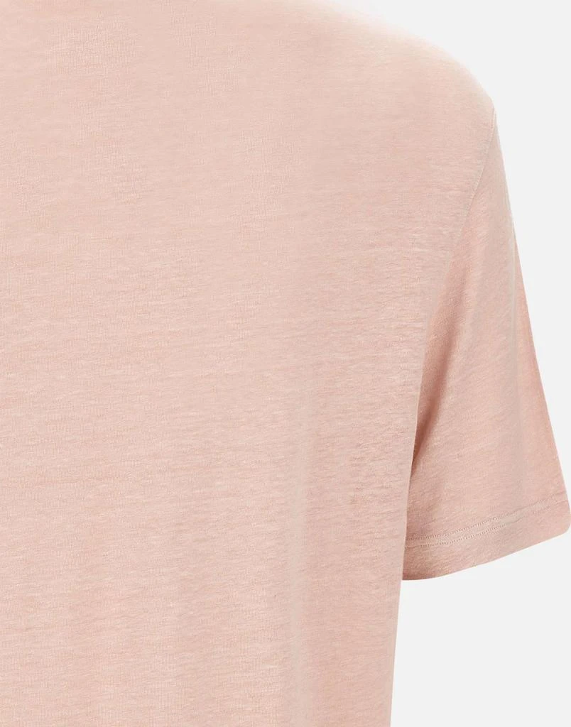FILIPPO DE LAURENTIIS Linen t-shirt 5