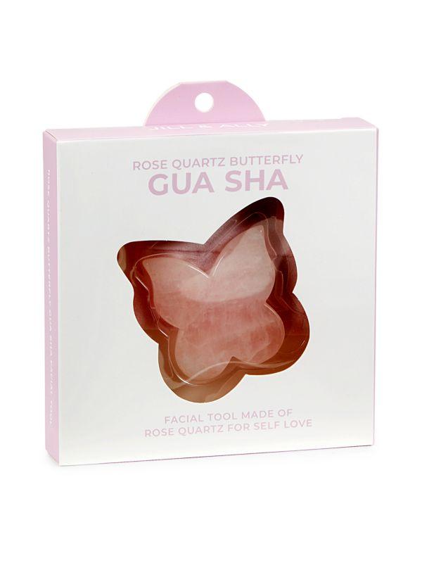 Jill 
Ally Rose Quartz Gua Sha Facial Tool