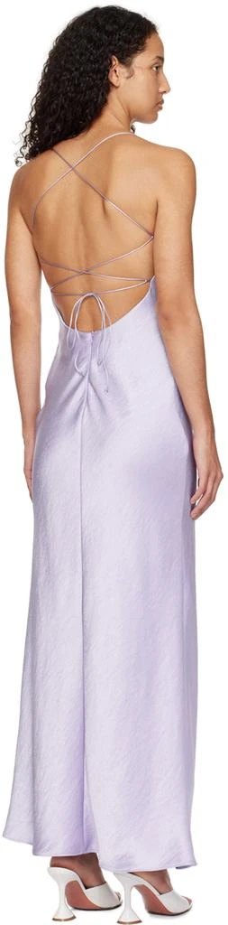 Bec & Bridge Purple Allegra Tie Maxi Dress 3