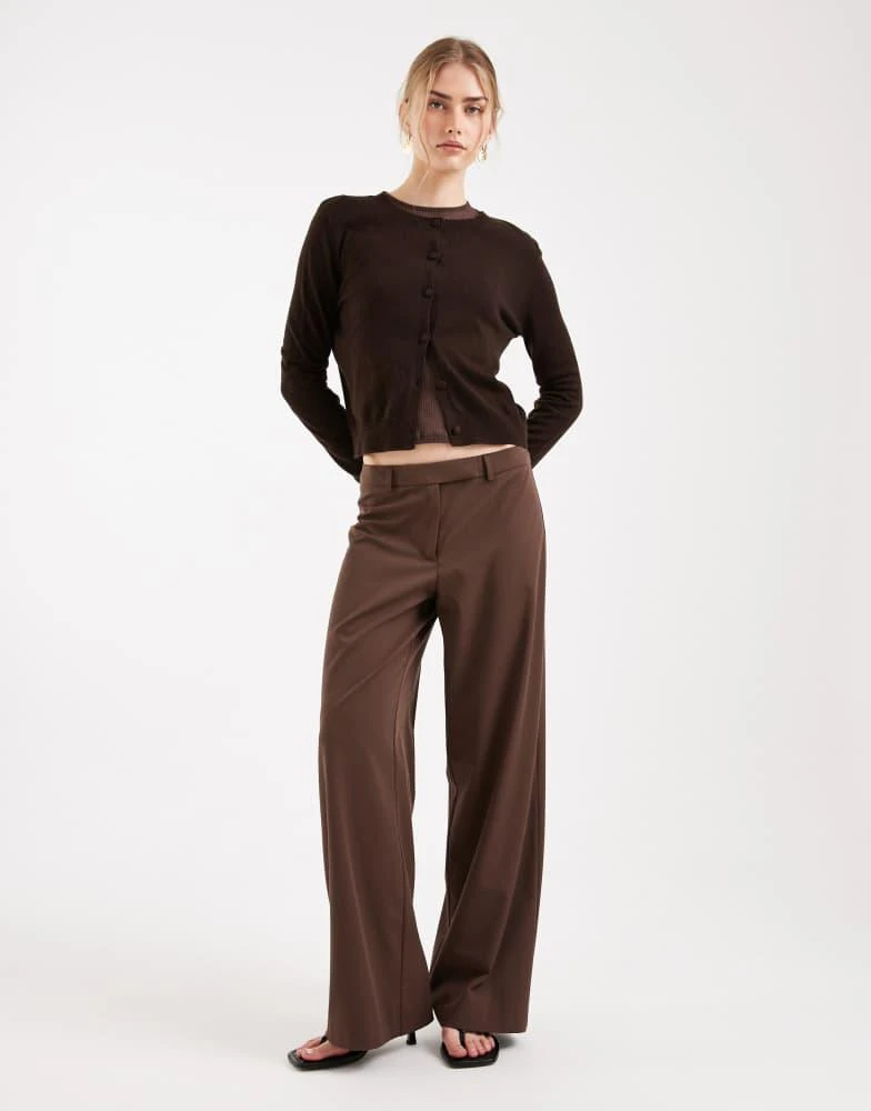 ASOS ASOS DESIGN low rise 90
s tailored trouser in
