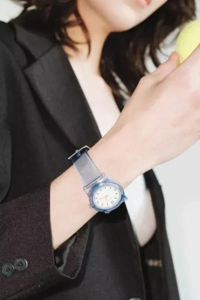 BREDA BREDA  'Play' Transparent Recycled Plastic Watch 1