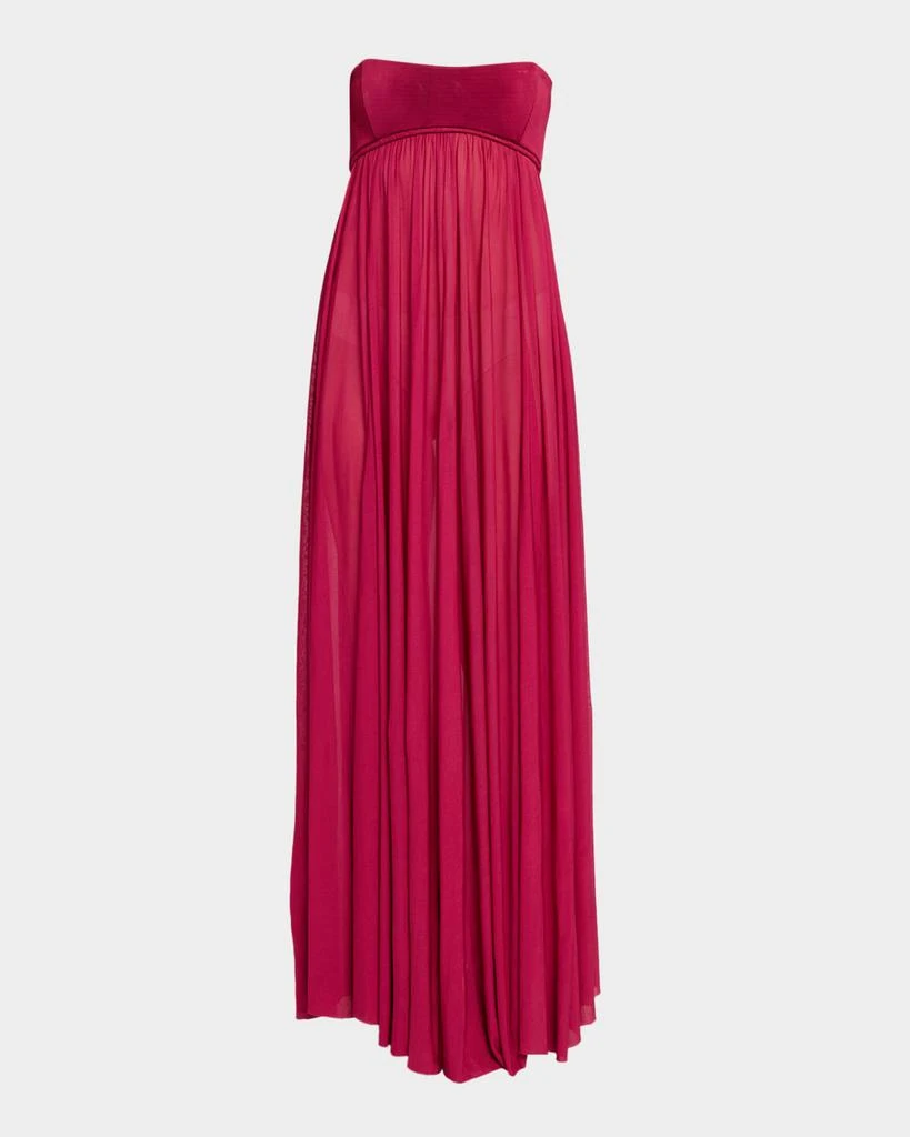 Zimmermann Luna Jersey Bandeau Dress