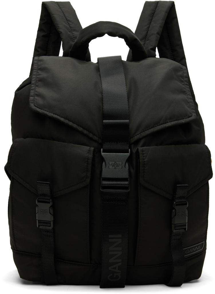 Ganni Black Tech Backpack - Backpacks - Compare Prices from 8+