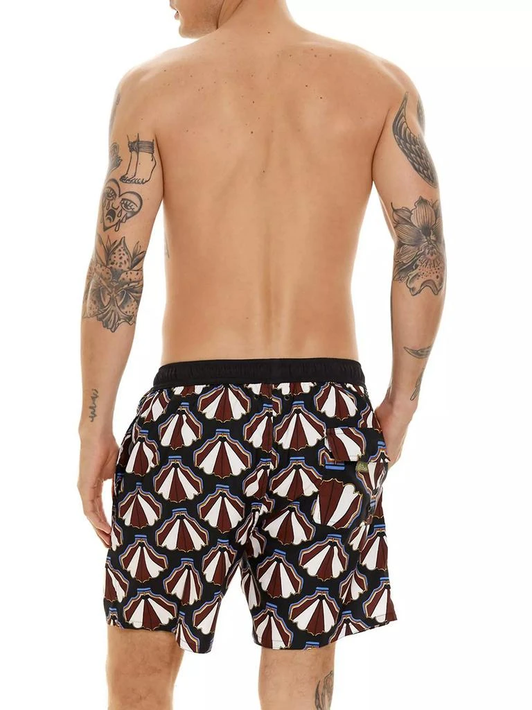 Agua Bendita Diving Into Dreams Joe Abstract Swim Trunks 4