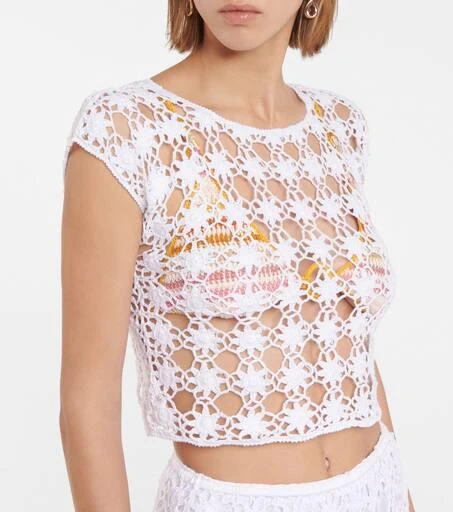ANNA KOSTUROVA Bella crochet cotton top 4