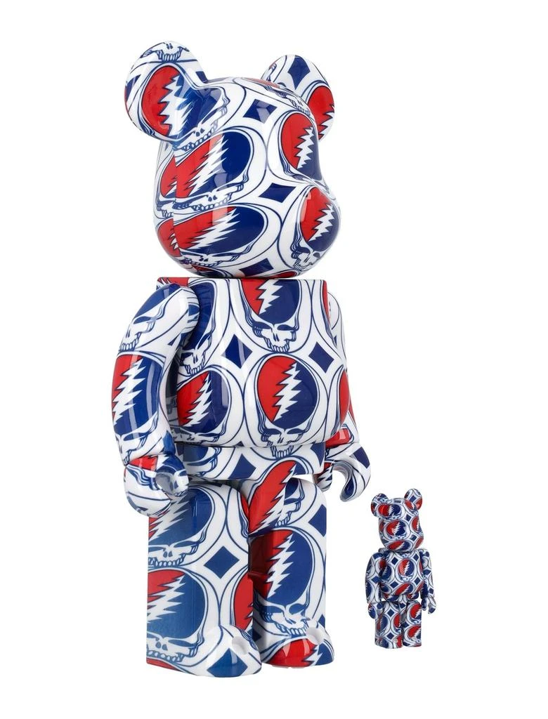 Medicom Medicom Toy Grateful Dead Steal Your Face 100% + 400% Be@rbrick Set 3