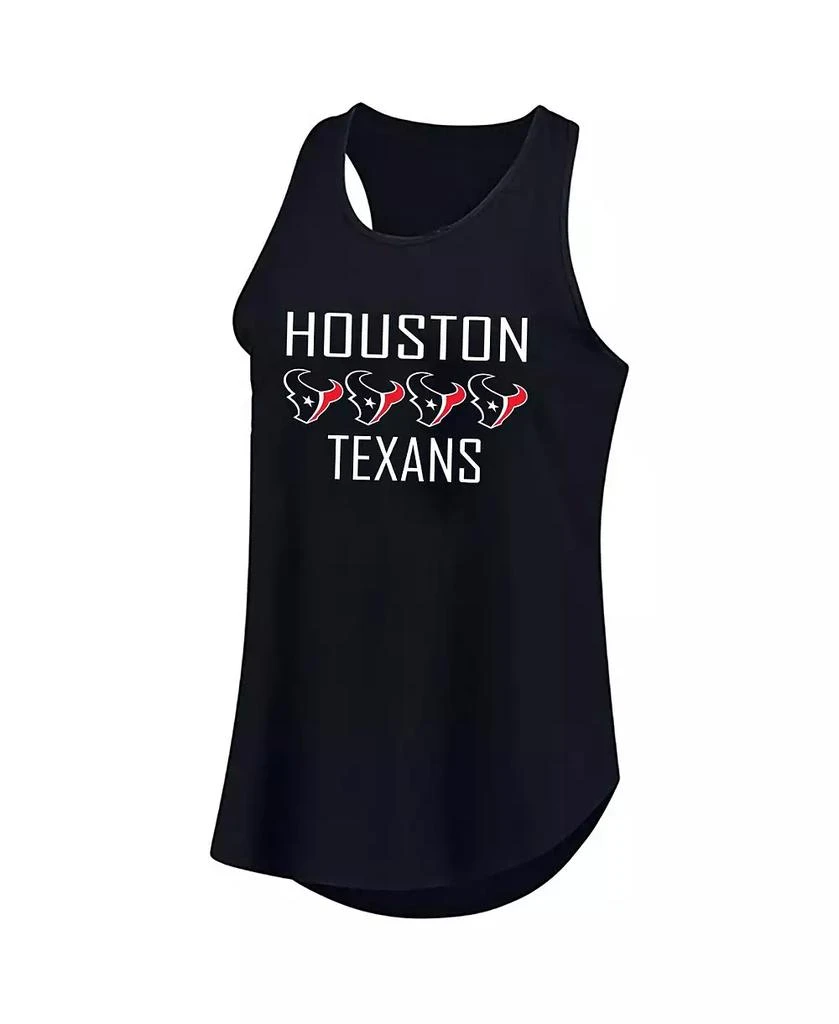 Fanatics Women's Stroud Navy Houston Texans Plus Size Name