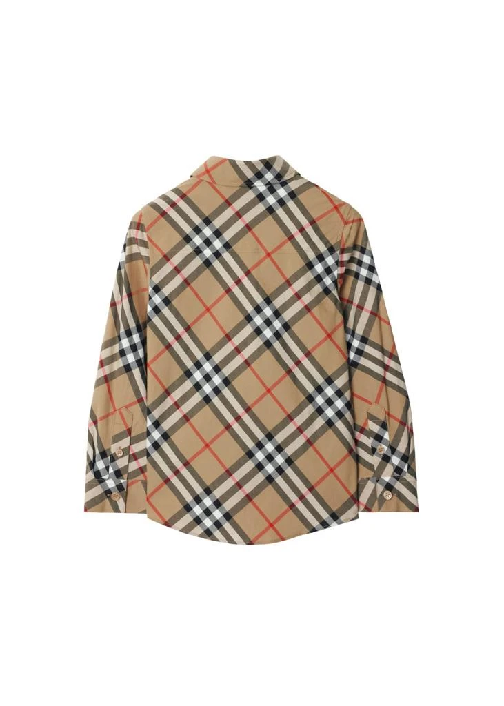 Burberry Check cotton shirt 2