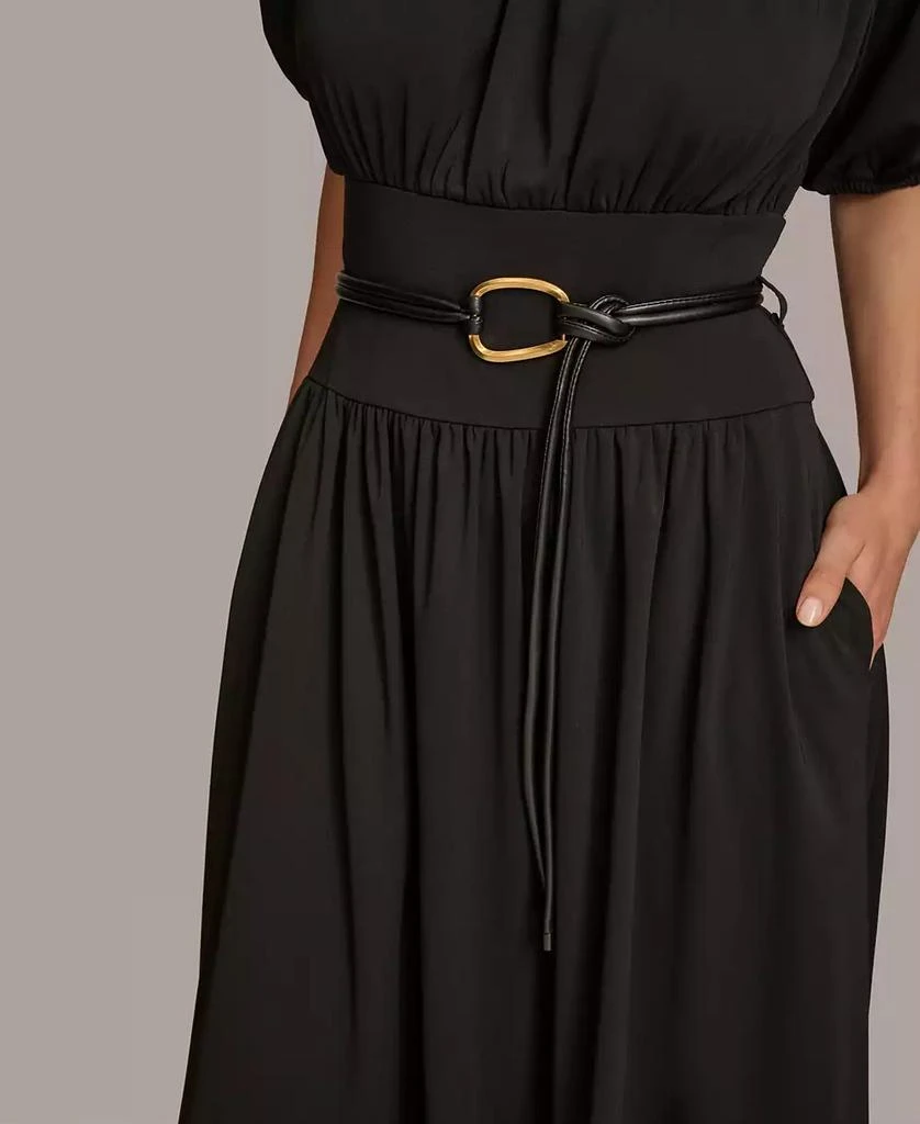 Donna Karan Donna Karan Women's Off-The-Shoulder Belted Jersey Dress 7