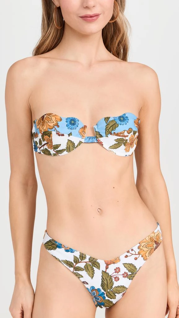 Farm Rio Garden Scarf Underwire Bikini Top 1